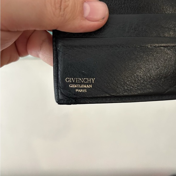 Givenchy Black Leather Wallet Minimalist Design - Picture 5 of 5